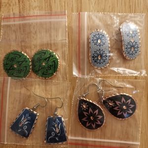 Copper earing 4 pack